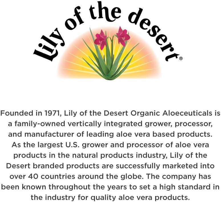 Lily of the Dessert Aloe Vera Gel 32oz