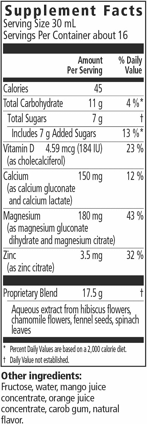 Floradix Calcium & Magnesium 17oz
