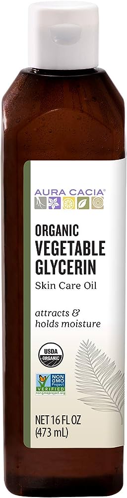 Aura Cacia Vegetable Glycerin  16oz