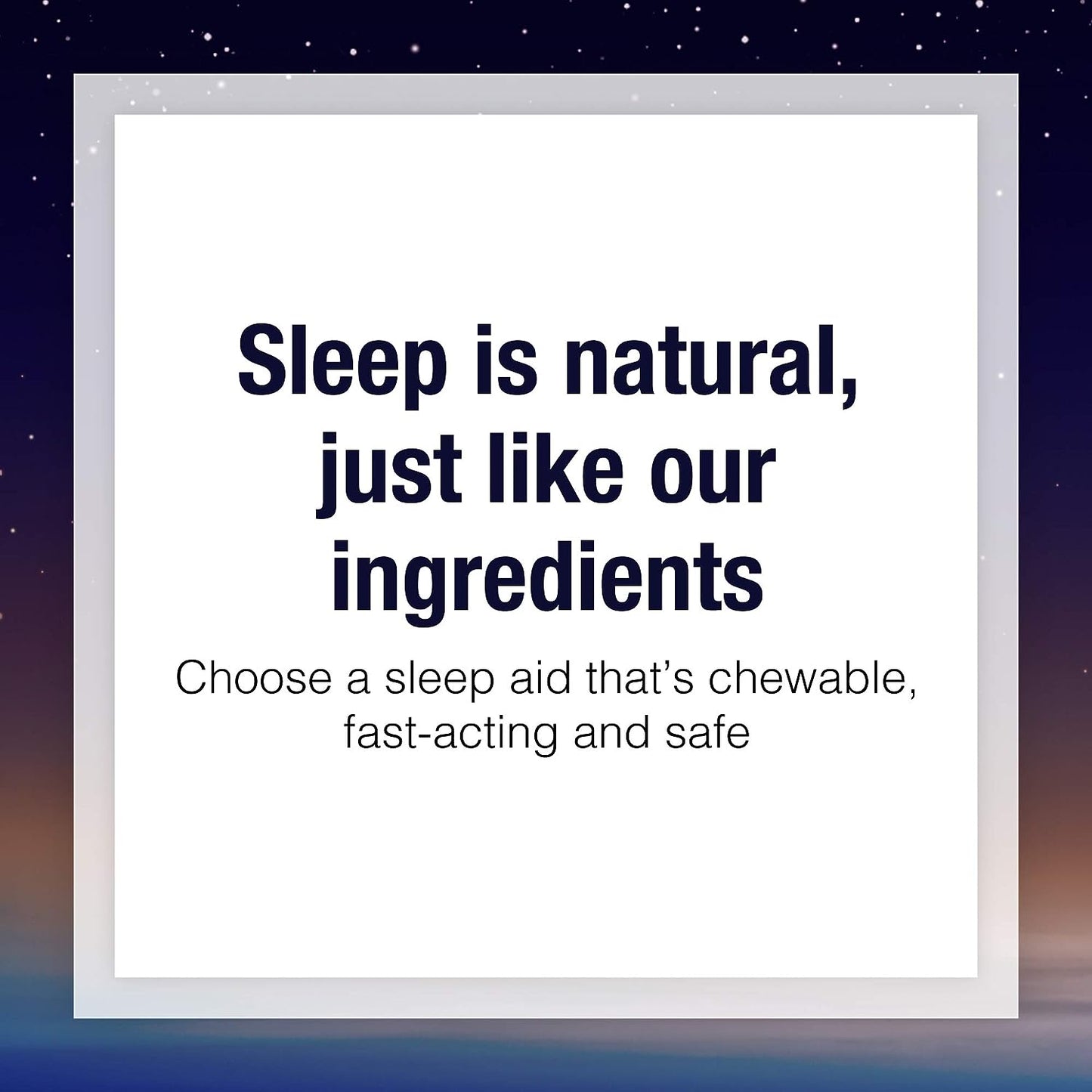 Natural Factors Stress Relax Tranquil Sleep 60chew