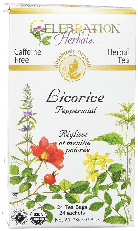 Celebration Licorice Peppermint Tea 24bag
