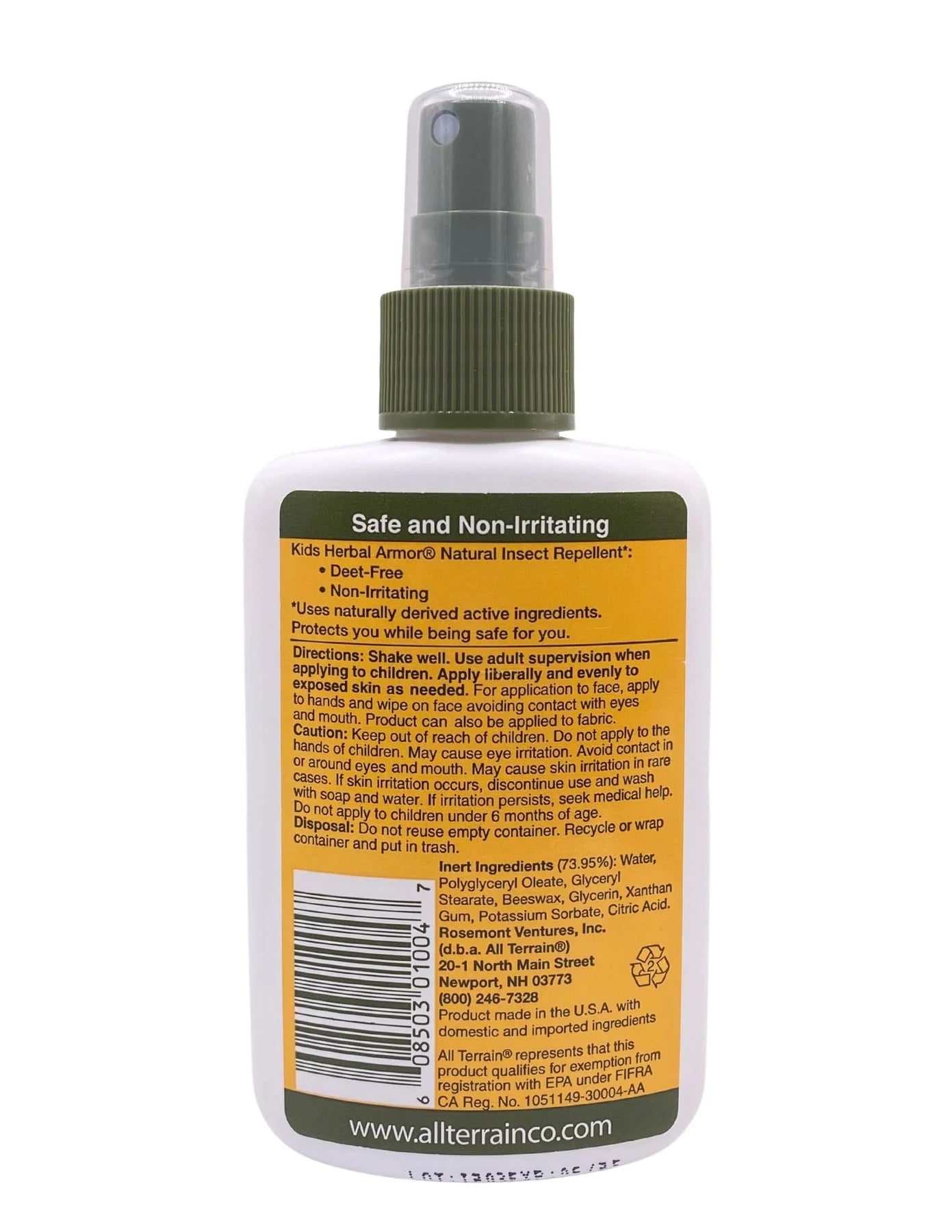 All Terrain Kids Insect Repellent Spray 4oz