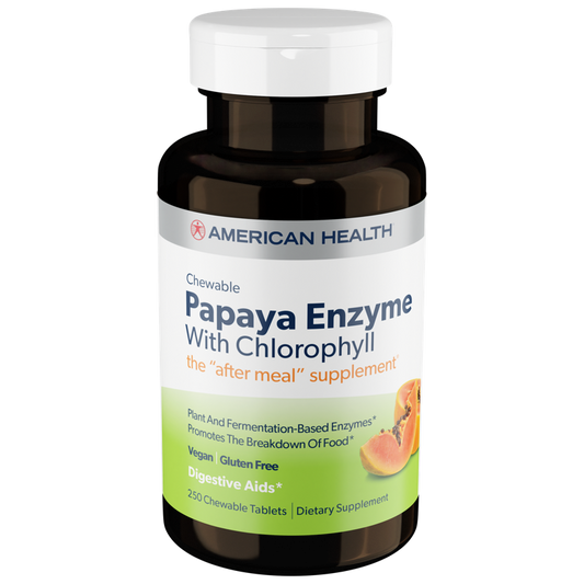 American Health Papaya Enzyme with Chlorophyll 250wfrs